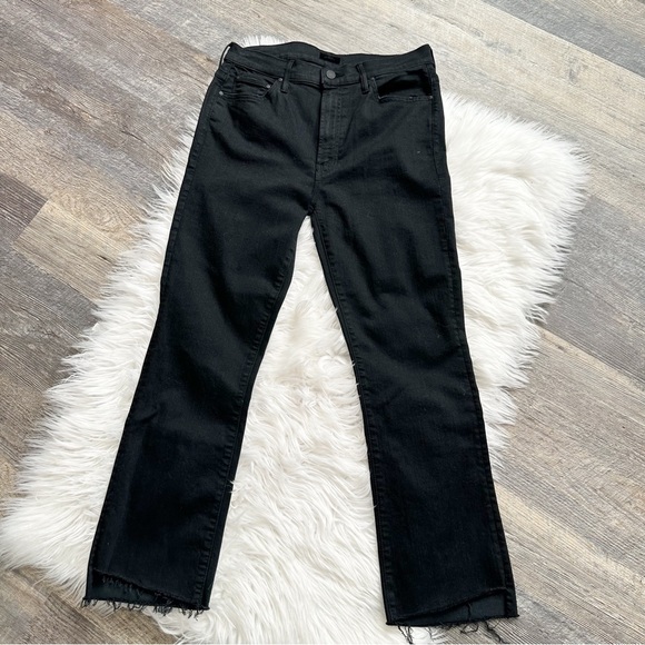 MOTHER Denim - MOTHER The Insider Crop Step Fray Not Guilty size 30